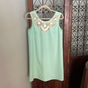 Mint green Lily Pulitzer shift dress, size small
